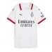 Maillot de foot AC Milan Alvaro Morata #7 Extérieur vêtements Femmes 2024-25 Manches Courtes